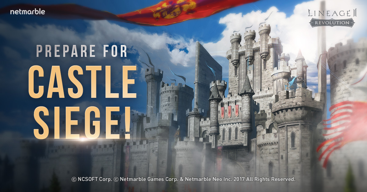 Netmarble’s Lineage2 Revolution to Pre-Announce Its First Castle Siege