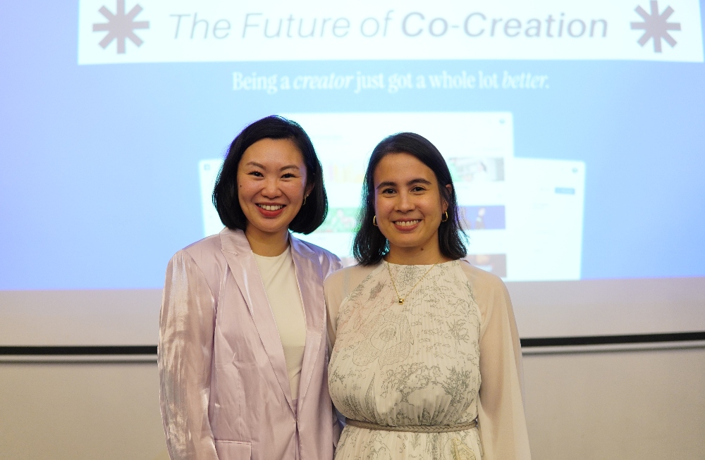 Shermaine Wong, co-founder and CEO of Cult Creative (Left) and Lina Esa, co-founder and chief marketing officer of Cult Creative