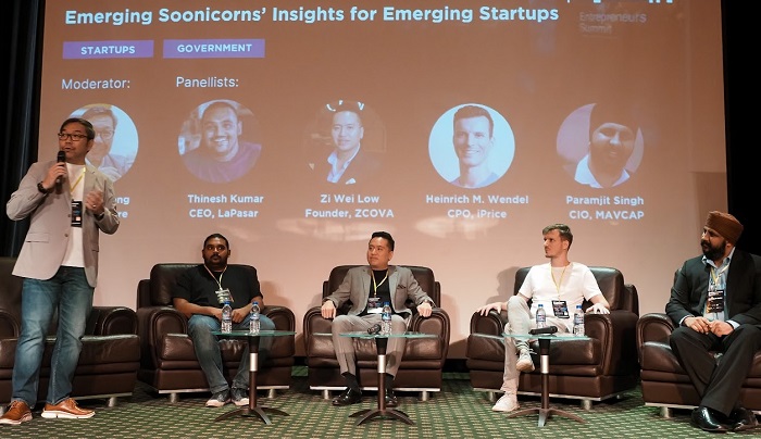 A panel from last year's Entrepreneurs Summit in KL.