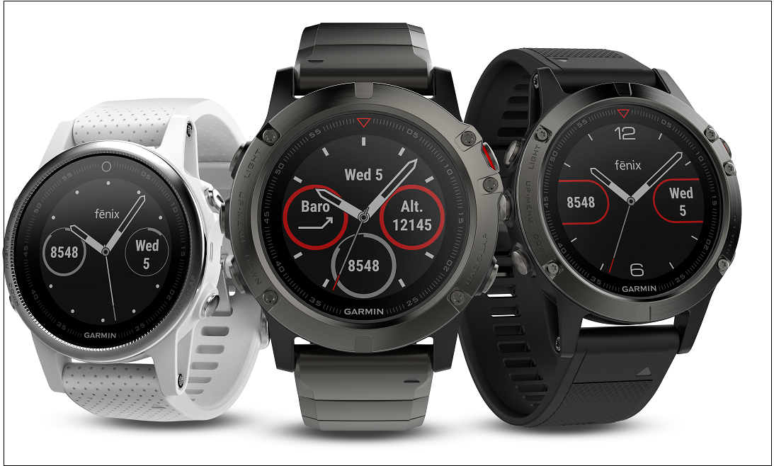 Garmin flexes its muscles with the new fenix 5 smartwatches