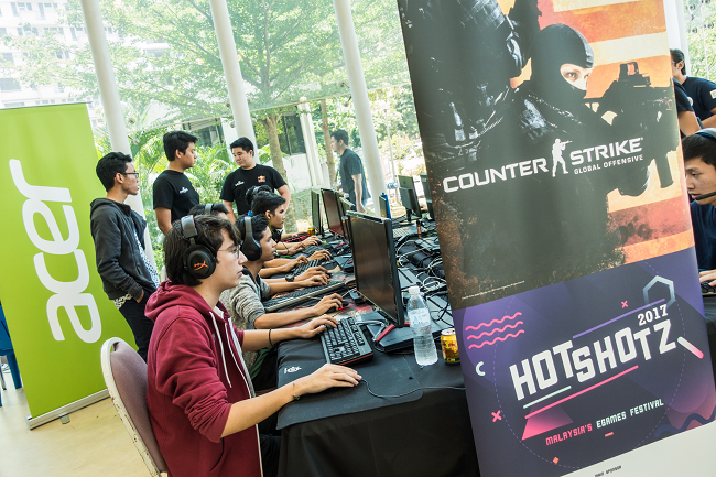 An amateur eSports competition that was part of the DNA organized HotShotz 2017 eGames festival.