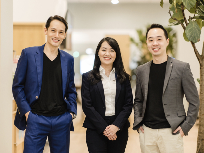 (L to R) Aaron Tang, Luno's newly appointed APAC General Manager; Scarlett Chai, newly appointed Luno Malaysia Country Manager; and David Low, outgoing APAC General Manager.
