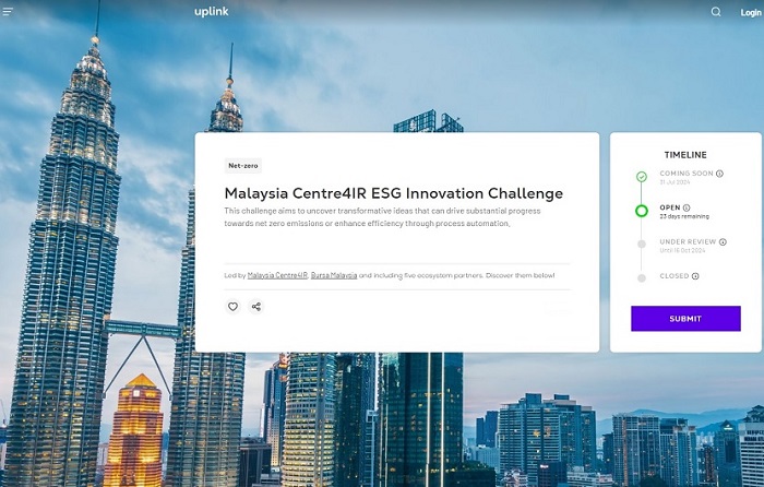 Partnering with Bursa Malaysia, one of Southeast Asia's largest bourses, and powered by UpLink, The Forum’s open innovation platform, this Innovation Challenge leverages the strengths and networks of these prestigious organisations. 