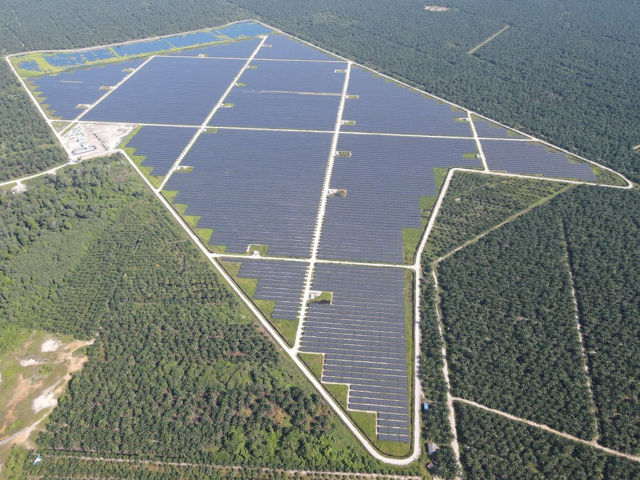 A large-scale solar project undertaken by Ditrolic Energy in Malaysia.