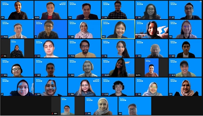 Some of PolicyStreet's 30+team members in Kuala Lumpur, Malaysia.