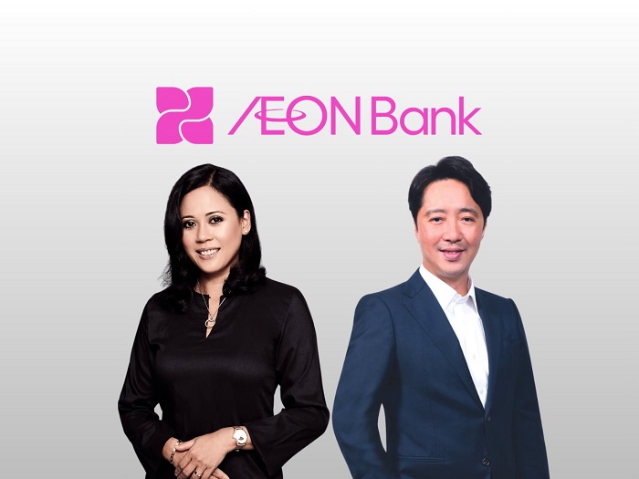 Raja Teh Maimunah, CEO of AEON Bank and Daisuke Maeda, Managing Director of AEON Credit