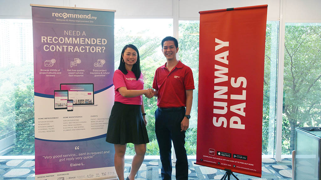 Recommend collaborates with Sunway Pals in Malaysia