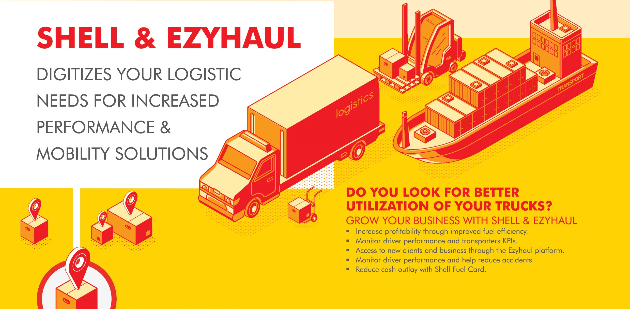 Shell, Ezyhaul partner to transform M&#039;sian road freight market 