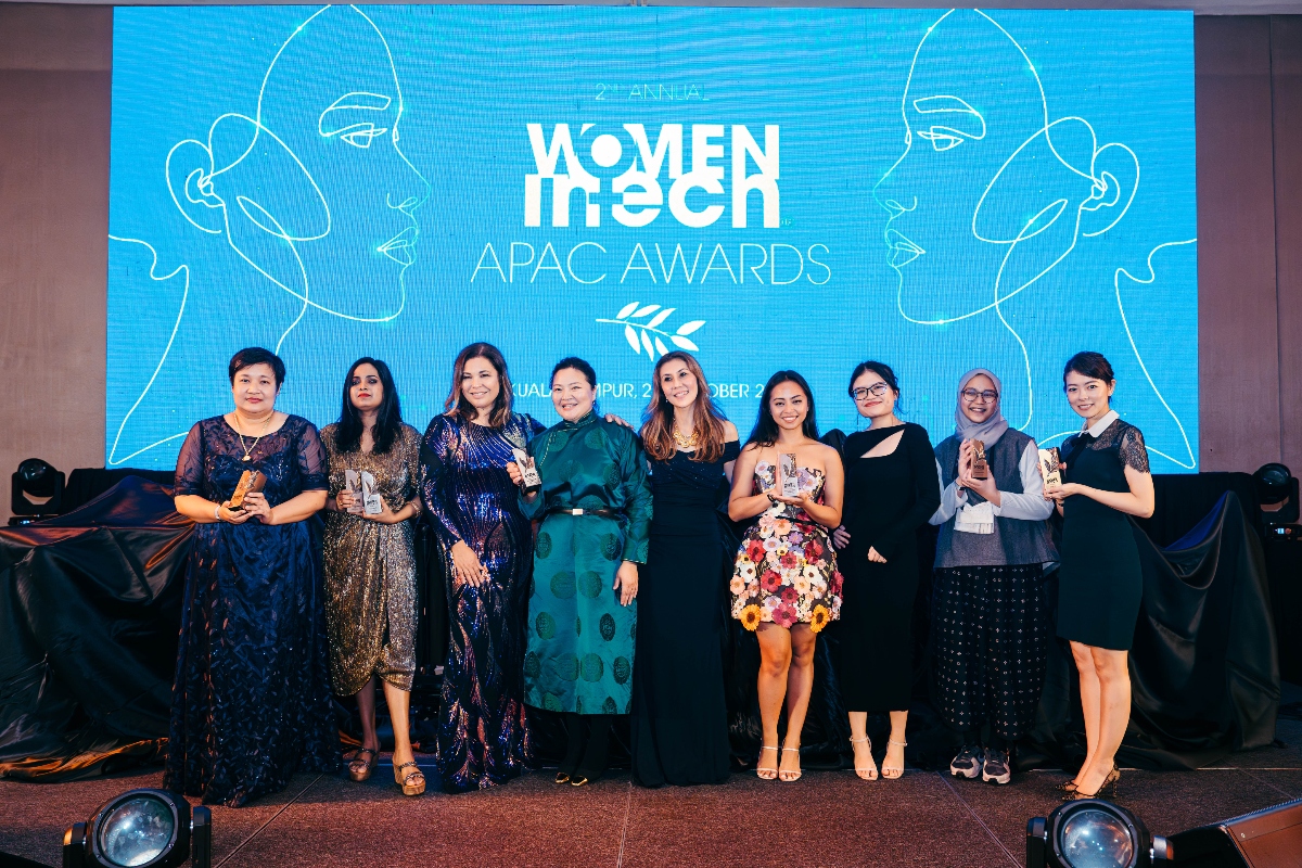 Winners of the second edition of the WIT APAC Awards