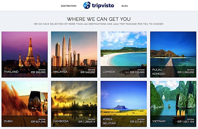 TripVisto raih pendanaan Rp13,5 miliar, siap mengemas 10.000 paket wisata