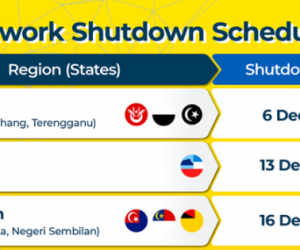 Digi revises 3G network shutdown schedule for Northern and Central regions