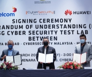 CSM, Celcom Axiata, Huawei sign 5G Cyber Security Test Lab MoU