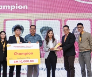 Curtin_IoT from Curtin University Malaysia is the national winner of #ShellSelamatSampai Varsity Challenge 2024Â 