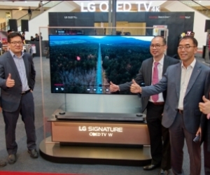 LGâ€™s introduces the super slim OLED TV