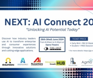 NEXT: AI Connect 2024 in Penang focuses onÂ AI disruption