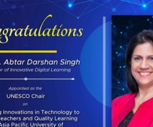 APU Professor, Abtar Darshan Singh appointed as UNESCO Chair