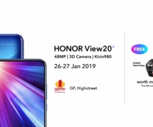 Honor to debut View20 in Malaysia on Jan 26 