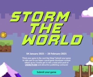 Storms announces Storm the World 2021 competition for indie mobile game creators