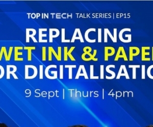 Top in Tech: Replacing Wet Ink and Paper for Digitalisation