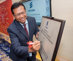 Ericsson celebrates 50 years in Malaysia, launches new office