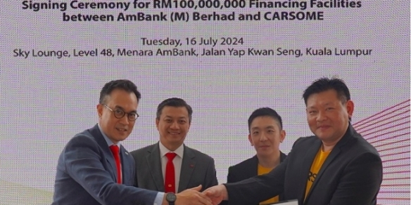 Carsome secures US$21.39mil financing facility from AmBank